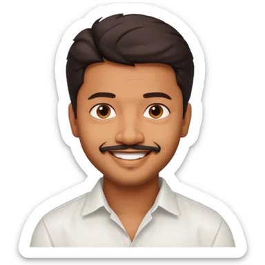 vijay thalapathy india TVK sticker
