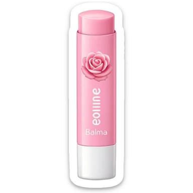 Balmea Rose Vanilla Lip Balm chapstick for lips sticker