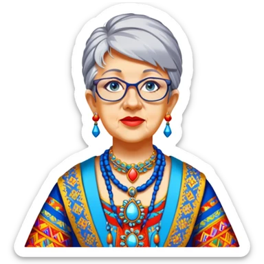 Vibrant Ceremonialist sticker