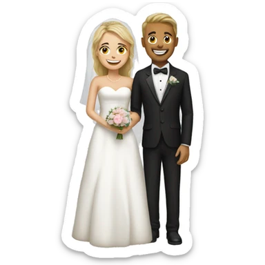 Wedding sticker