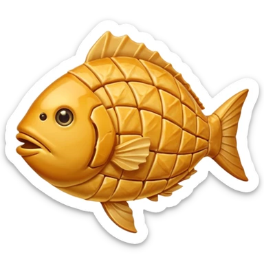 baklava fish sticker