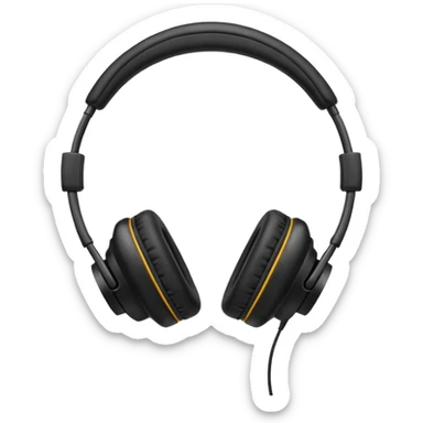 Headphones sticker