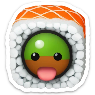sushi maki sticker