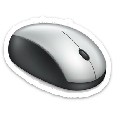 a large computer mouse pointer sticker