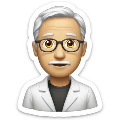 Un scientifique sticker