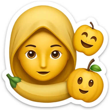 یک پری دریایی و یک قطره خون قرمز (گیلاسی) sticker