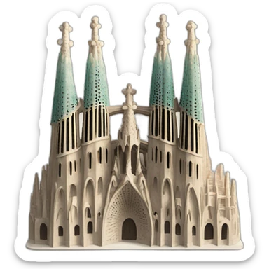 Sagrada familia sticker