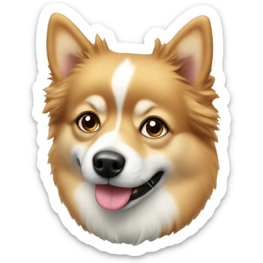 Mittel spitz  sticker