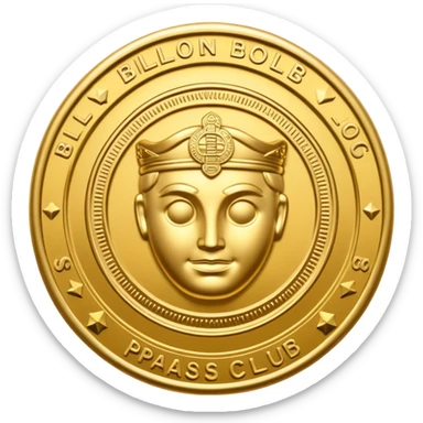 BBC Billion Dollar Boys club pass sticker