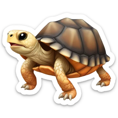 Red Footed Tortoise  sticker