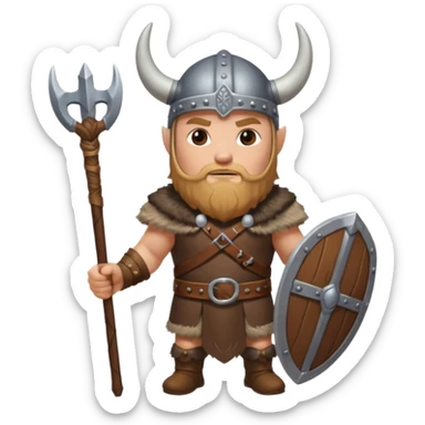 Viking priest sticker