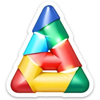 the number "1637" with Christmas lights wrapping it sticker