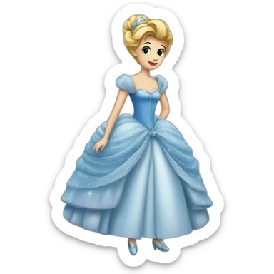 Cendrillon sticker