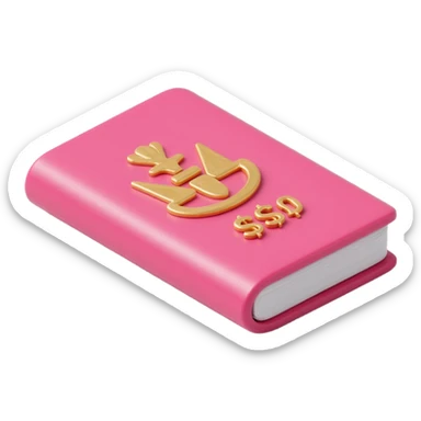 pink passport sticker