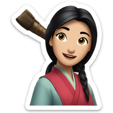 Mulan  sticker