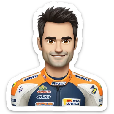 Dani Pedrosa  sticker