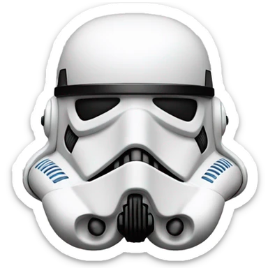 Starwars stormtroper sticker