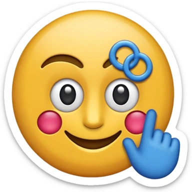 emoji de selo verificado do instagram, círculo azul, check branco no centro, estilo emoji oficial, fundo limpo, alta qualidade sticker