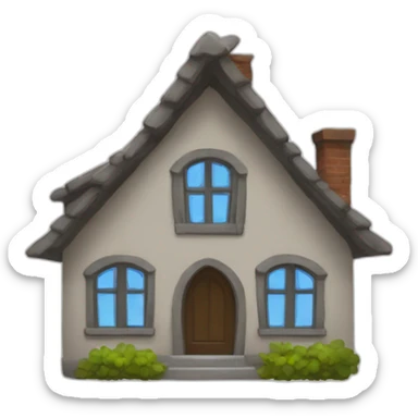 Un home chauve sticker