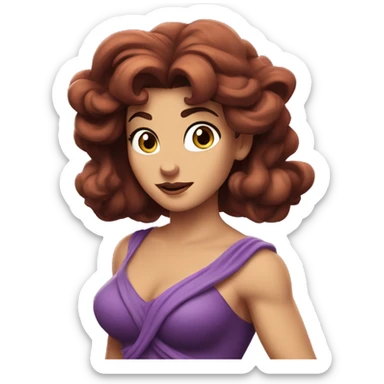 Megara from Hercules sticker