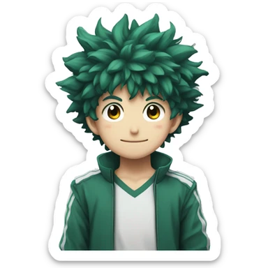 Izuku midorya sticker