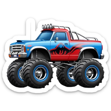 Monster Mutt best view  sticker