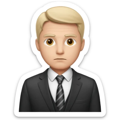 business investor person sticker