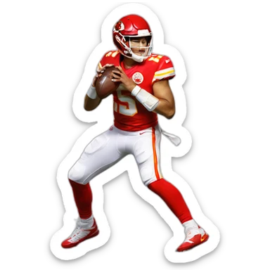 Slattrick Mahomes sticker