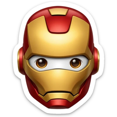 Ironman emoji sticker