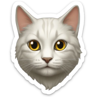 lord of the rings cat sticker