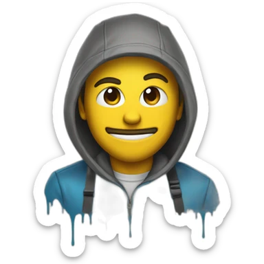 spray paint montana sticker