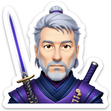 Mystic Samurai sticker