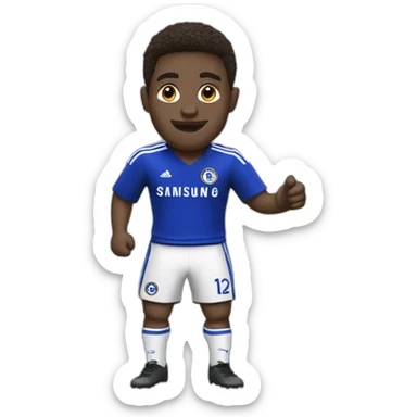 chelsea football sticker