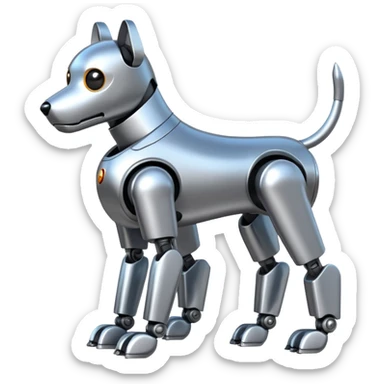 Robots Dog sticker