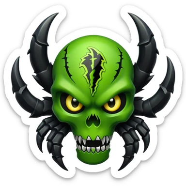 Generate logo of monster energy sticker
