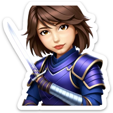 Mystic Samurai sticker