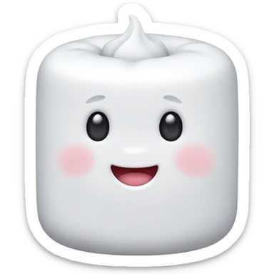 Marshmallow  sticker