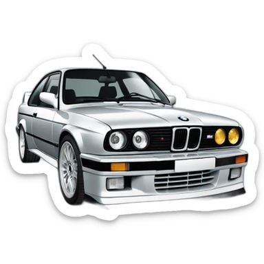 Bmw M3 e30 sticker