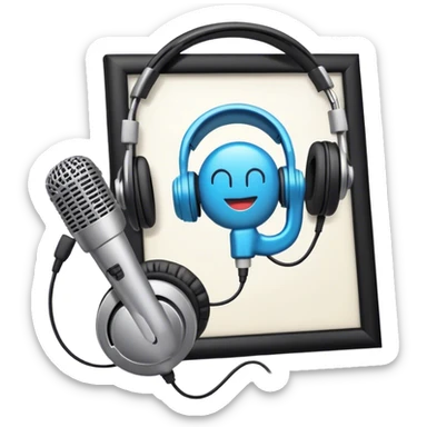 Podcast bedtime  sticker