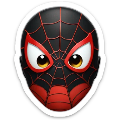 Miles Morales spiderman sticker