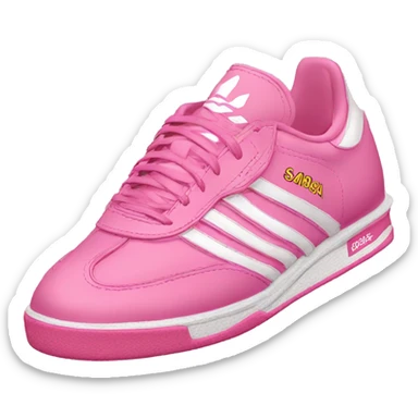 pink adidas sambas  sticker