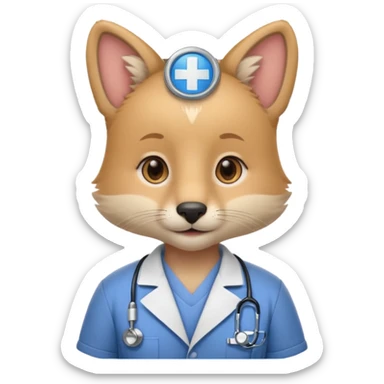 medic animals sticker