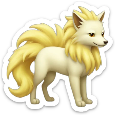 ninetails sticker