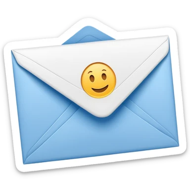 Salary enclosed in an envelope sticker