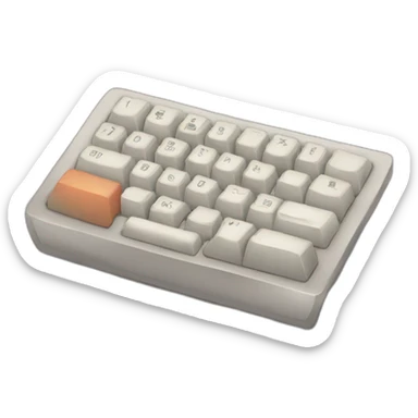 TECLADO sticker