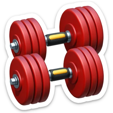 Dumbbell small 1 kg sticker