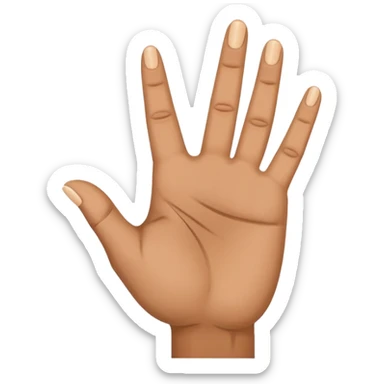 Vice lord hand sign  sticker