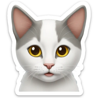 KARA KEDİ sticker