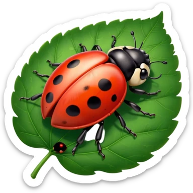 ladybug dibujos sticker