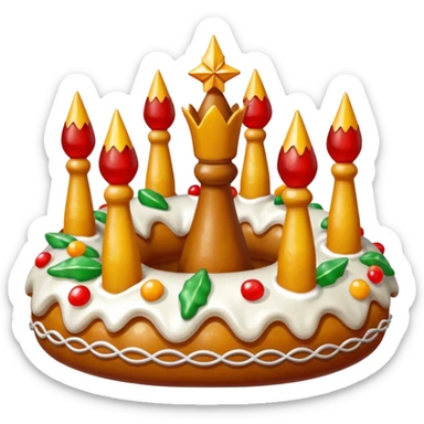 roscon de reyes DE ESPAÑA  sticker